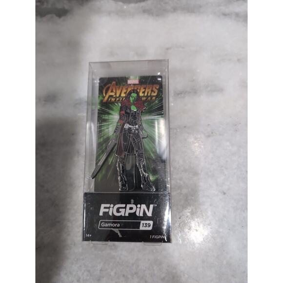 FiGPiN #139, Marvel Avengers Infinity War: Gamora, Collectible‎ Pin, Unlocked - Picture 1 of 5